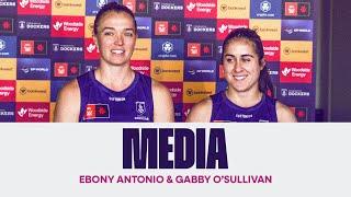 Ebony Antonio and Gabby O'Sullivan | Media Conference