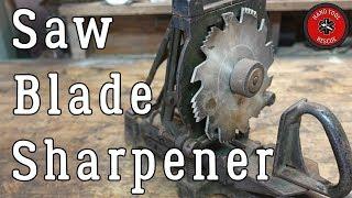 Antique Saw Blade Sharpener [Restoration]