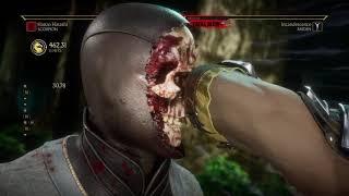 MortalKombat11 Scorpion Combo         Blood And fataL NoKid