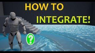 UE4 Free Dynamic Water V2.1 - how to integrate into your project [UE4.20]