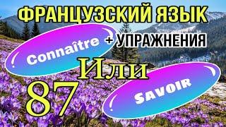 SAVOIR или CONNAÎTRE: что выбрать?  + УПРАЖНЕНИЯ | французский по полочкам