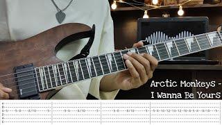 I Wanna Be Yours | Arctic Monkeys| Guitar solo Tabs | Cover | Lesson | Tutorial | Tabs