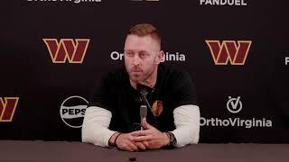 OC Kliff Kingsbury Speaks to the Media Before Practice | Washington Commanders