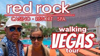 This is THE BEST Vegas Casino Resort off-strip!  Red Rock Casino Resort Las Vegas Walkthrough 2023!