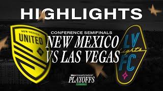 11.9.2024 | New Mexico United vs. Las Vegas Lights FC - Game Highlights