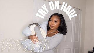 Dressin Fall Try-On Haul + Clothing Review| Skims Dupe, Loungewear, Basics, etc!