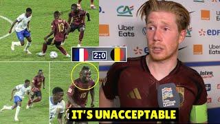 Kevin de Bruyne Blasts Belgium Teammates After 2-0 Defeat vs France in Nations League