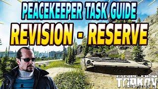 Revision Reserve - Peacekeeper Task Guide - Escape From Tarkov