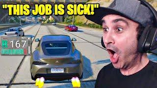 Summit1g Drives FASTEST Cars in NoPixel 4.0 with New Job! | GTA 5