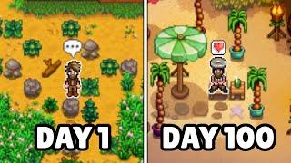 How Much Can I Accomplish In 100 Days Of Stardew Valley?