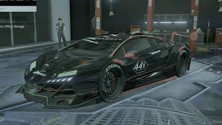 GTA 5 - Updated Pegassi Zentorno Race Build Customization (Lamborghini Sesto Elemento / Veneno)