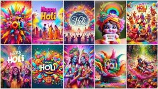 Happy Holi Wallpaper photo 2025 | Happy Holi ka photo | Holi ke photos | Holi pictures, dp, images