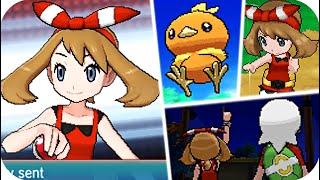 Pokemon Omega Ruby & Alpha Sapphire - All Rival May Battles (1080p60)