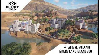 PLANET ZOO | MYERS LAKE ISLAND ZOO WALKTROUGH | #1 ANIMAL WELFARE