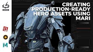 Creating Production-Ready Hero Assets using Mari with Michal Zsigmund