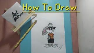 How to draw Bucks Bunny {Sri Lanka}