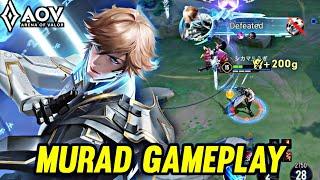 AOV : MURAD GAMEPLAY | IN JUNGLE - ARENA OF VALOR LIÊNQUÂNMOBILE ROV