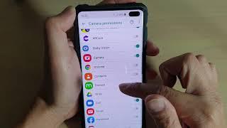 Galaxy S10 / S10+: How to Grant / Deny App Permission to Camera