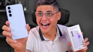 CHEGOU! Galaxy A55 da SAMSUNG oficialmente no BRASIL! Unboxing e Impressões