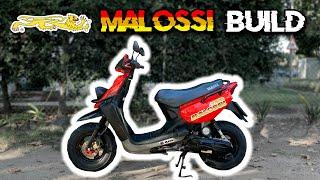 Modding a Yamaha BWS with MALOSSI parts STAGE 1 Upgrade!