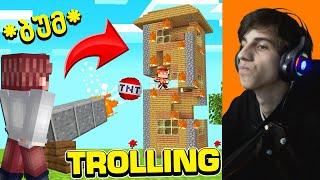 ეს ცვეთში გაფარჩაკება იყო  Minecraft *TROLLING* + გათამაშება