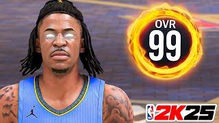 99 Ja Morant Is GAME BREAKING In NBA 2k25