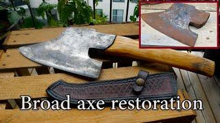 Broad axe restoration