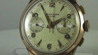 Chronographe Suisse Mov. Landeron 48, circa primi anni '60