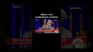 Rüya tabiri Cübbeli Ahmet hoca #istanbul #keşfet