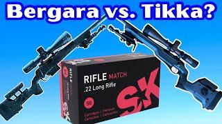 Tikka Vs. Bergara - Sk Rifle Match - Head to Head