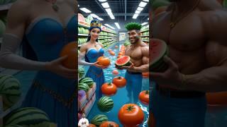 ️Evolution of: Queen with sumo wrestler in shopping mall Meno milky#cat #cute #love #shorts