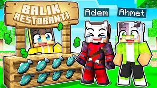 Ejderha Adasında BALIK RESTORANTI Açtım!  | Minecraft