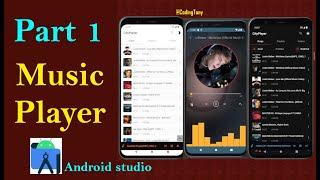 Part 1. Music Player in android studio | Listing songs on screen