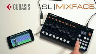 How to use SL Mixface with Cubasis via USB