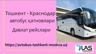 Ташкент Краснодар автобус. Тошкент Краснодар автобус -  Tashkent Krasnodar avtobus