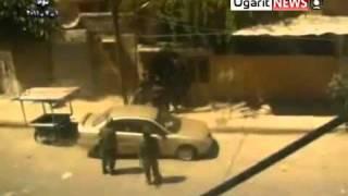 Ugarit News || 01 Jul 2011 Douma, Damascus Syrian security forces attack on a citizen for no reason