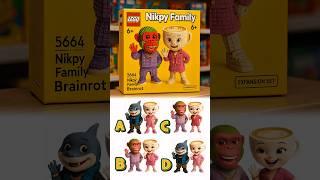 Unboxing Chimpanzini Bananini Lego Toys | Which one is correct? #shorts #trending #toys