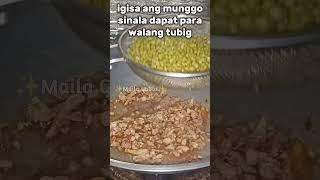 Mung bean sambosa filipino style #shortsviral #sambosa