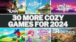 MORE essential cozy games for your 2024 wishlist