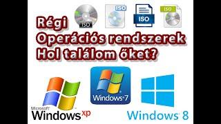 Hol találom a régi operációs rendszerek ISO fájljait?
