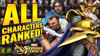 MARVEL STRIKE FORCE TIER LIST! ALL CHARACTERS RANKED Best to Worst | December 2024 | MSF