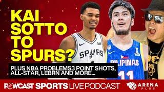 Kai Sotto to Spurs?! | Laki ng Problema ng NBA? | Powcast Sports Podcast