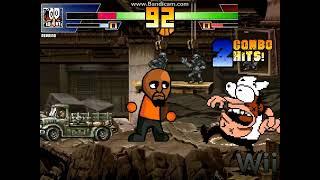 MUGEN battle #5557: Peppino vs Matt