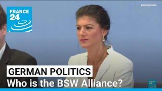 A new influential player in German politics: Who is the BSW Alliance? • FRANCE 24 English