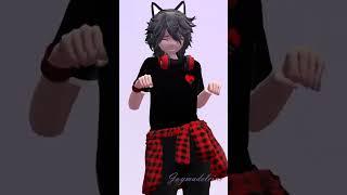 Sad Cat Dance [MMD x OTP] #meme #shorts #animationmeme #sadcatdance #trend