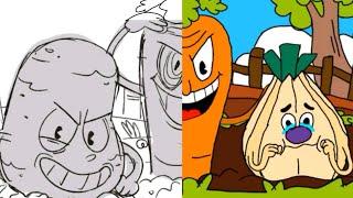 #Cuphead #RollorDie (Root Pack and Goopy le Grande) Comparison