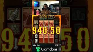 WANTED IS ACTUALLY PAYING! #cassino #casino #profit #slots #gamdom #slot #bigwin #win