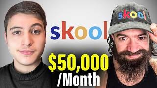 How I Make $50,000/Month on Skool - (Free 14+ Hour Course For Beginners)