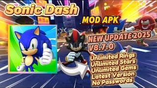 Sonic Dash v8.6.0 Mod Apk Unlimited Money Unlimited Gem New Update 2025