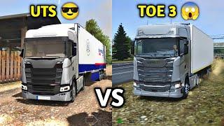 Best Comparison Between Universal Truck Simulator With Truckers Of Europe 3  | Truck Gameplay